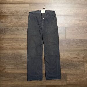 Classic Charcoal Corduroy Pants for Men